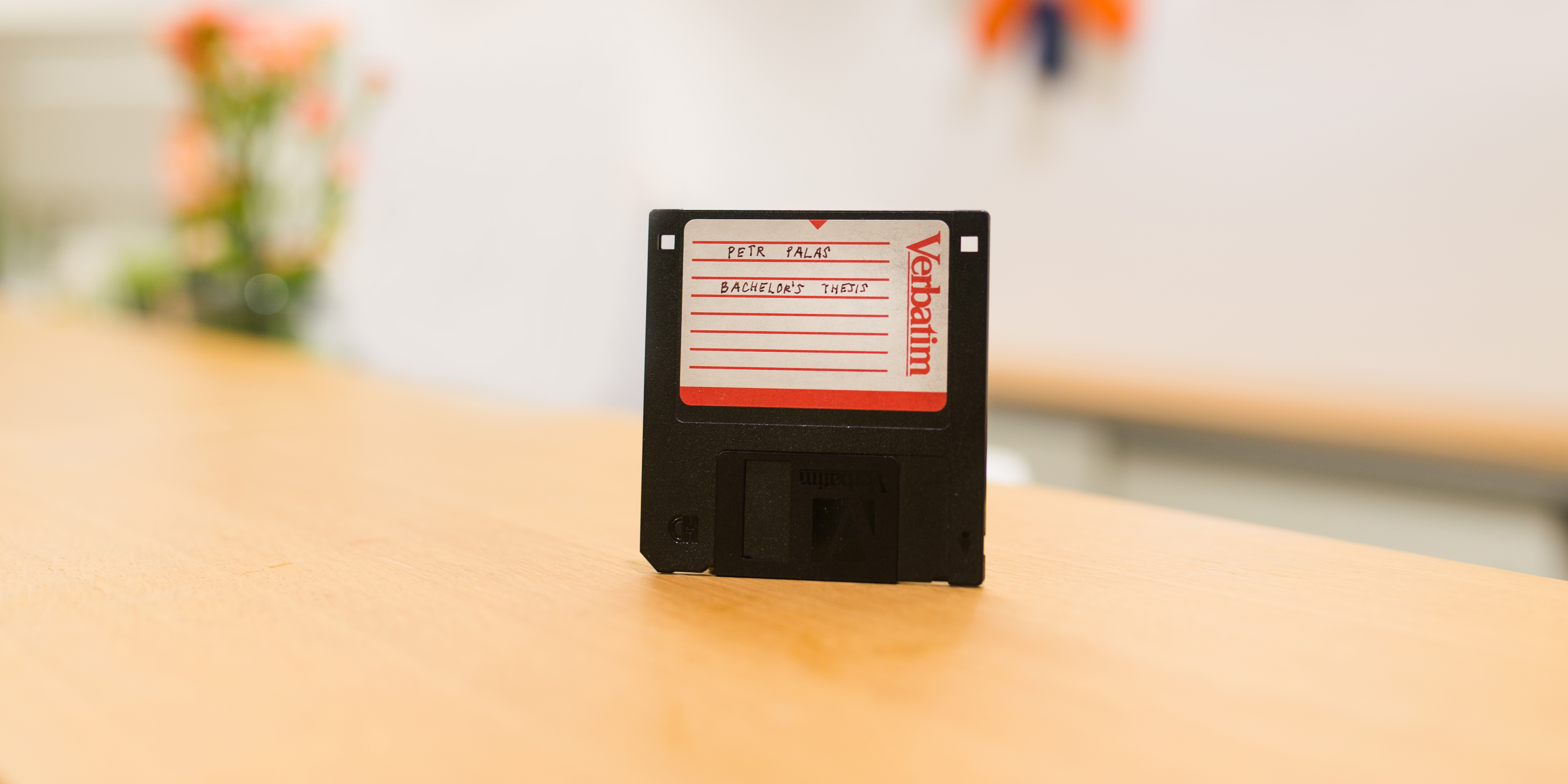 <p>This is the original floppy disk with the ancestor of Kentico CMS created by Petr Palas within his bachelor thesis.</p>